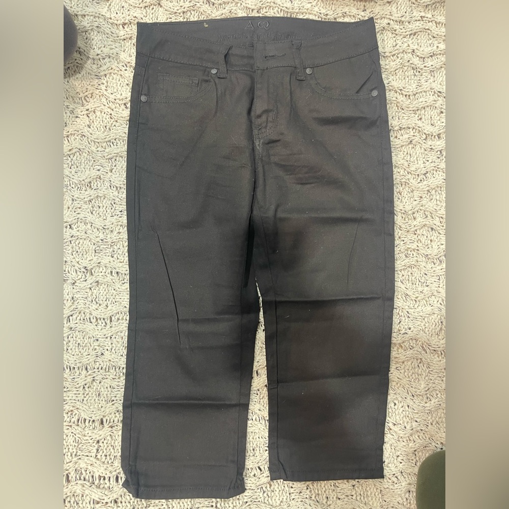 Elegant Black Women's Capris